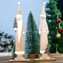 Træ juledekoration stående 3