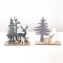 Træ juledekoration 2