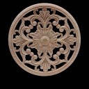 Træudskåret ornament 5