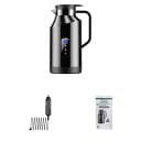 Tragbare Autokanne 1500 ml mit Stromversorgung 12 V und 24 V und Erwärmung bis 100 °C mit Temperaturregelung und Touchscreen silber-schwarz 2