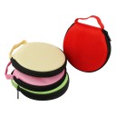 Tragbare Hülle für 20 CDs und DVDs Oxford-Gewebe 16,5 cm Reißverschlussbox Disc-Halter für Auto und Zuhause Aufbewahrungstasche mit Verschluss 1
