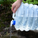 Tragbare Wasserkanister 15l 26 x 19 x 28 cm Faltkanister mit Griff Camping Wandern Garten Reisen Lagerung von Trinkwasser 3