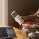 Tragbarer Mixer MIJIA 2 für Smoothies und Säfte 300 ml 19500 U/min USB-C Ladeanschluss 1300 mAh Akku Edelstahlklingen Weiß Für unterwegs 5