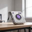 Tragbarer USB-C Audioadapter A20 für Musikaufnahmen, Audiointerface 24 Bit/96 kHz mit Loopback, silber, für Mobiltelefone, Tablets und PCs 4