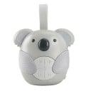 Tragbares Gerät zum Beruhigen von Babys mit Timer, 3 Melodien mit Weißem Rauschen, Koala-Motiv, ABS, 12 x 10 x 9 cm 1