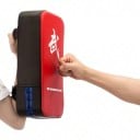 Training Shield for Strikes and Kicks Made of Premium Artificial Leather Target Block for Boxing, Taekwondo and Kickboxing with Shock-Absorbing 3