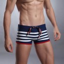 Traje de baño de rayas para hombre 8