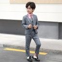 Traje de cuadros para niño B1311 2