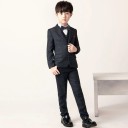 Traje de cuadros para niño B1330 1