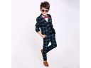 Traje de cuadros para niño B1370 2