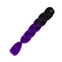 Tranças de kanekalon multicoloridas 60 cm 17