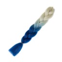 Tranças de kanekalon multicoloridas 60 cm 87