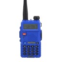 Transceptor portátil Baofeng UV-5R 128 grupos de canales 5 W VHF y UHF de doble banda bidireccional con linterna LED para excursiones 2