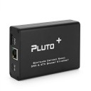 Transceptor SDR 70 MHz até 6 GHz com conjunto de 4 antenas para recepção e transmissão com 2 canais RX e 2 canais TX e Ethernet gigabit em preto 5
