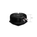 Transducteur vibrant de subwoofer bass shaker Nobsound BS-1 50 W 6 Ω 14,3 x 13 x 6,4 cm en aluminium noir pour home cinéma, jeux et cinéma automobile 3