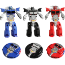 Transformovatelný fidget spinner robot 12 cm skládací hračka 2v1 antistresová pomůcka pro uvolnění stresu 1