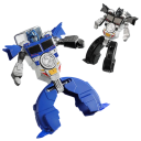 Transformovatelný fidget spinner robot 12 cm skládací hračka 2v1 antistresová pomůcka pro uvolnění stresu 2