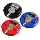 Transformovatelný fidget spinner robot 12 cm skládací hračka 2v1 antistresová pomůcka pro uvolnění stresu 6