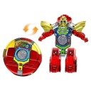 Transformovatelný fidget spinner robot skládací hračka 2v1 antistresová pomůcka pro uvolnění stresu a soustředění 2