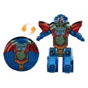 Transformovatelný fidget spinner robot skládací hračka 2v1 antistresová pomůcka pro uvolnění stresu a soustředění 3