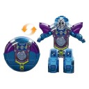 Transformovatelný fidget spinner robot skládací hračka 2v1 antistresová pomůcka pro uvolnění stresu a soustředění 5