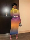 Translucent Rainbow Dress 4