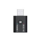 Transmisor y receptor Bluetooth 5.0 con conector de 3,5 mm, adaptador USB inalámbrico para TV, auriculares, altavoces y sonido estéreo de mayor 1