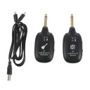 Transmisor y receptor inalámbrico A8 para guitarra eléctrica, color negro, para transmisión de audio inalámbrica, fácil conexión, accesorios para guitarra. 7