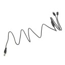 Transmissor e receptor sem fios A8 para guitarra eléctrica Conjunto preto para transmissão de som sem fios Ligação simples Acessórios para guitarra 5