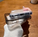 Transparante beschermhoes met gekleurde rand voor Samsung Galaxy S23 3