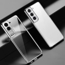 Transparante beschermhoes met metalen frame voor Samsung Galaxy S23 5