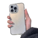 Transparante glitter beschermhoes voor iPhone 15 Pro Max 4