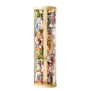 Transparante opbergdoos voor poppen 150x27 cm PP organizer met deksel en rits voor overzichtelijke opslag van knuffels 2