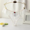 Transparante string voor dames 10