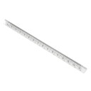 Transparent 15 cm trekantet lineal Trekantet rumlig lineal 1