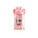 Transparent blyantspidser til børn, kat, poteformet, manuel blyantspidser, børneblyantspidser med kat 1