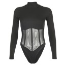 Transparent bodysuit til kvinder B678 3