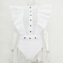 Transparent bodysuit til kvinder B704 6