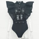 Transparent bodysuit til kvinder B704 5