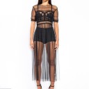 Transparent Chiffon Dresses 4