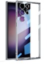 Transparent cover med metalramme til Samsung Galaxy S23 Plus 9