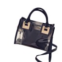 Transparent damehåndtaske M1454 7