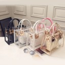 Transparent damehåndtaske M1454 1
