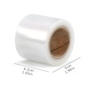Transparent plastfilm til eyelash extensions og permanent makeup 4,2 cm x 200 m Kosmetisk beskyttelsesfilm i rulle 2