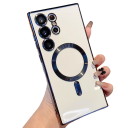 Transparent Protective Case with MagSafe Support for Samsung Galaxy S23 Plus 1