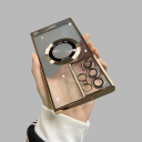 Transparent silikonecover med MagSafe-understøttelse til Samsung Galaxy S22 Ultra 7