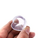 Transparent Soft Corner Protectors for Furniture Made of PVC to Protect Children from Bumps Measuring 2 x 2 x 2.5 cm Set of 4 for Tables and Cabinets 4