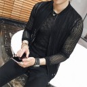 Transparente Herrenjacke J1455 2