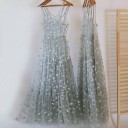 Transparentes Kleid mit Sternen 4