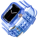 Transparentes Silikonarmband für Apple Watch 42 / 44 / 45 mm 2